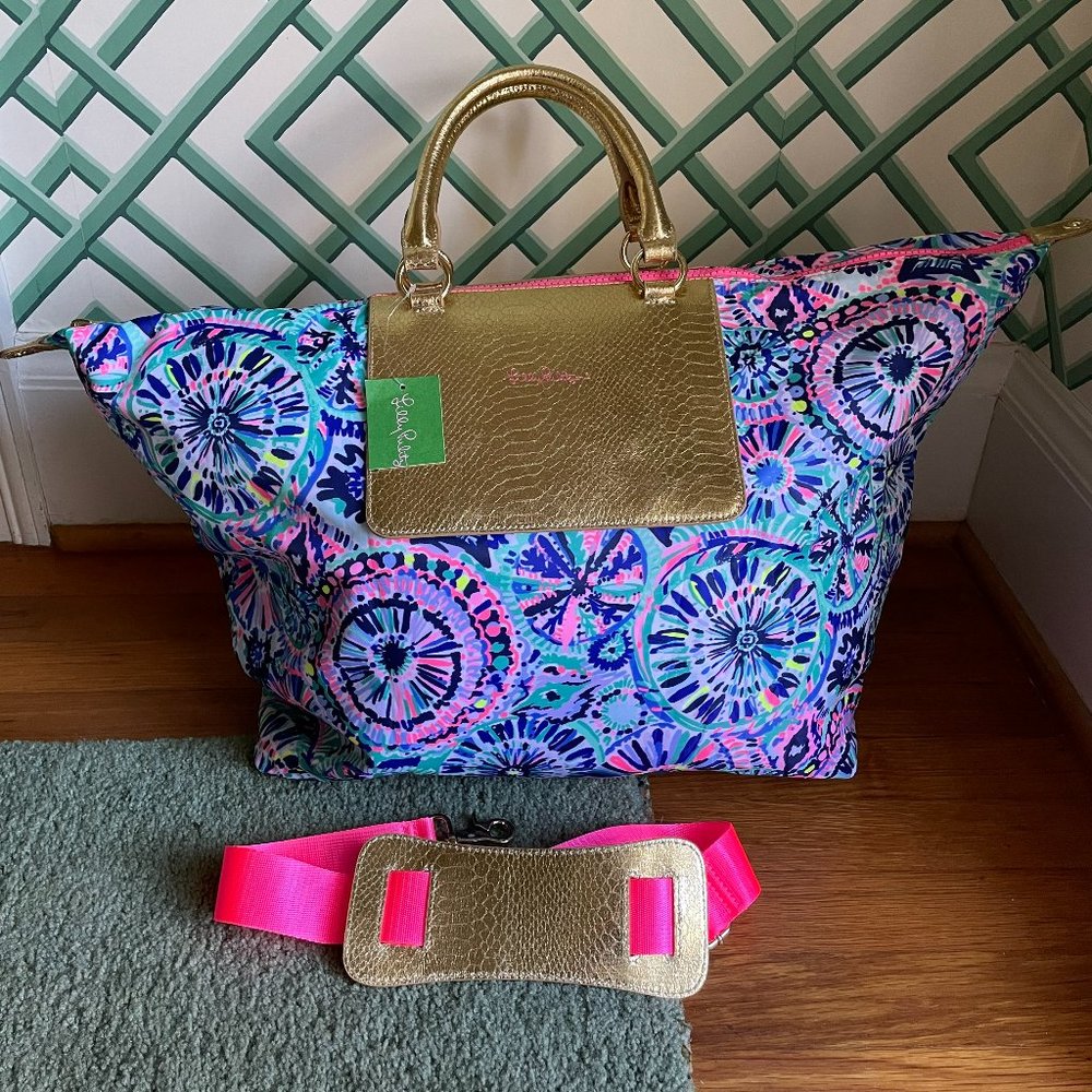 Lilly Pulitzer Packable Escape Weekender Bag